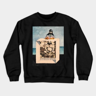 An interrupted cremation Crewneck Sweatshirt